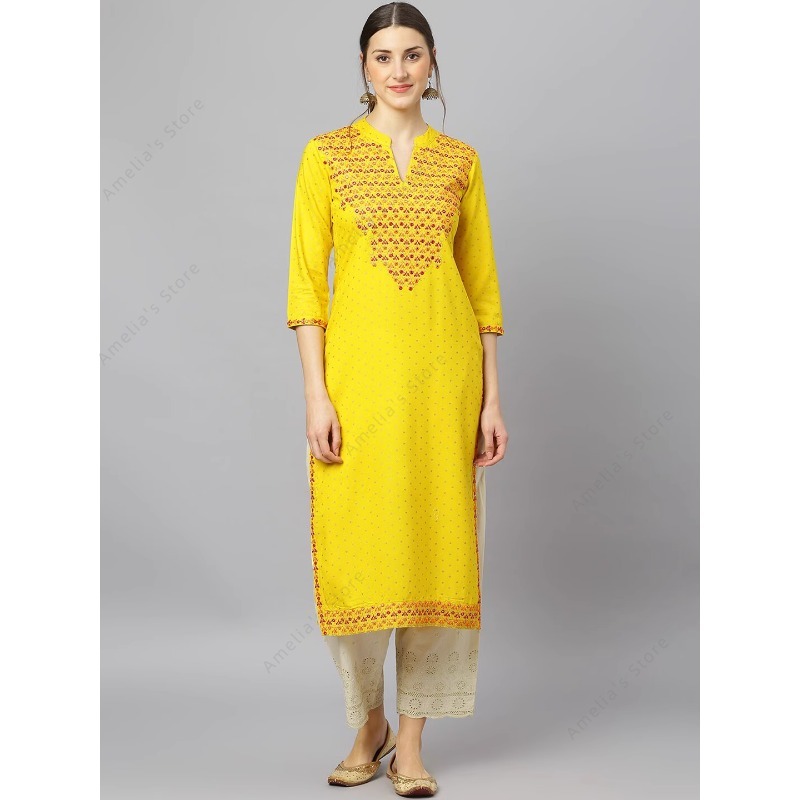 Kurta Women's Indian Rayon Kur - Summer Clothing Pakistan recension och pris