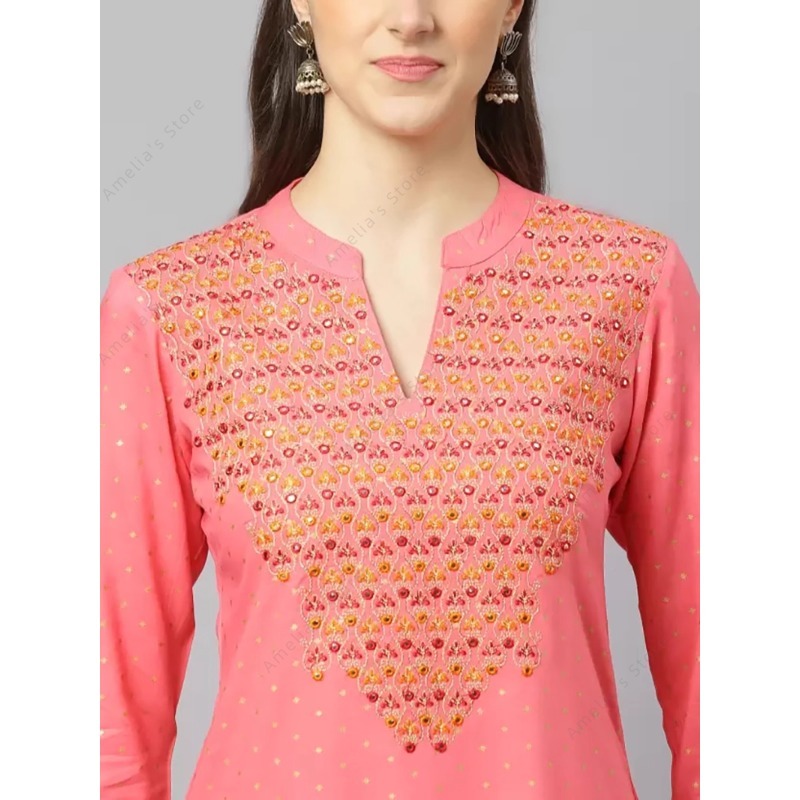 Kurta Women's Indian Rayon Kur - Summer Clothing Pakistan recension och pris