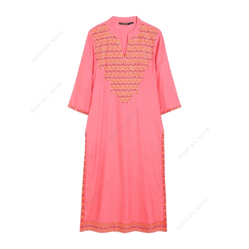 Kurta Women's Indian Rayon Kur - Summer Clothing Pakistan recension och pris