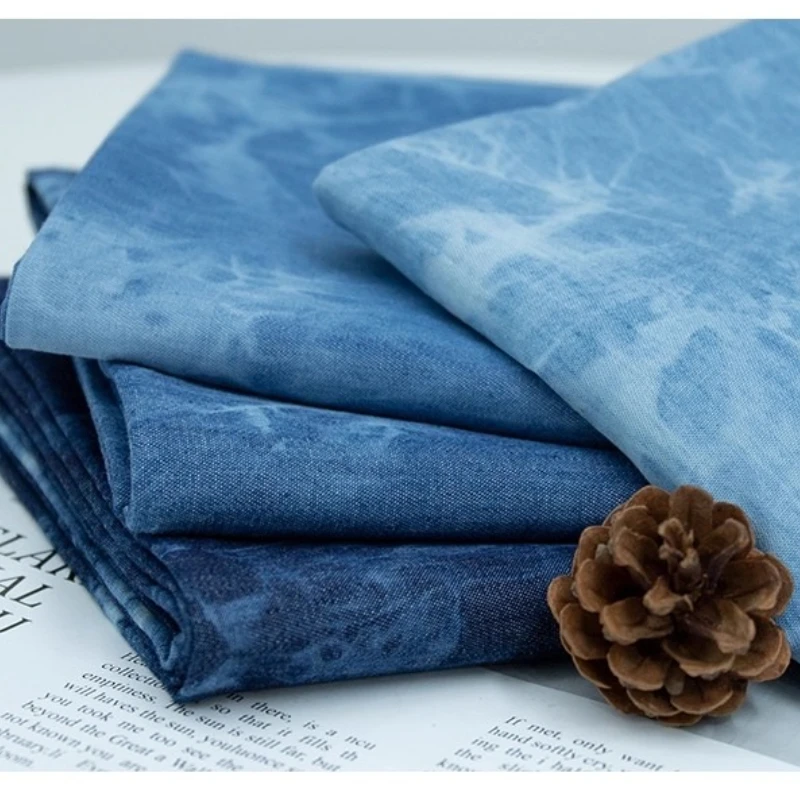 Washed Tied Denim Cloth Pure C - Summer Clothing Wholesale recension och pris